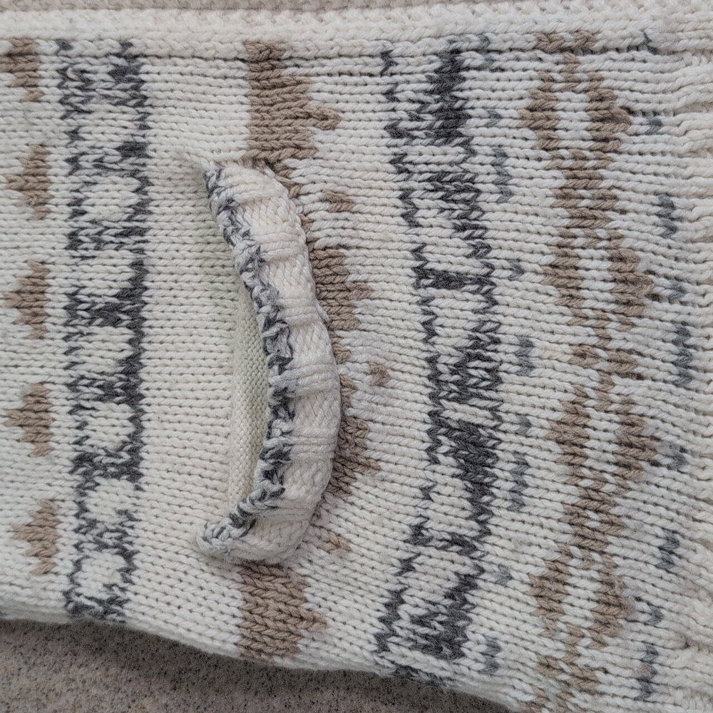 Eddie Bauer Wool Blend Sweater, Full Zip Cardigan, Aztec, Women's Small - Picture 5 of 15